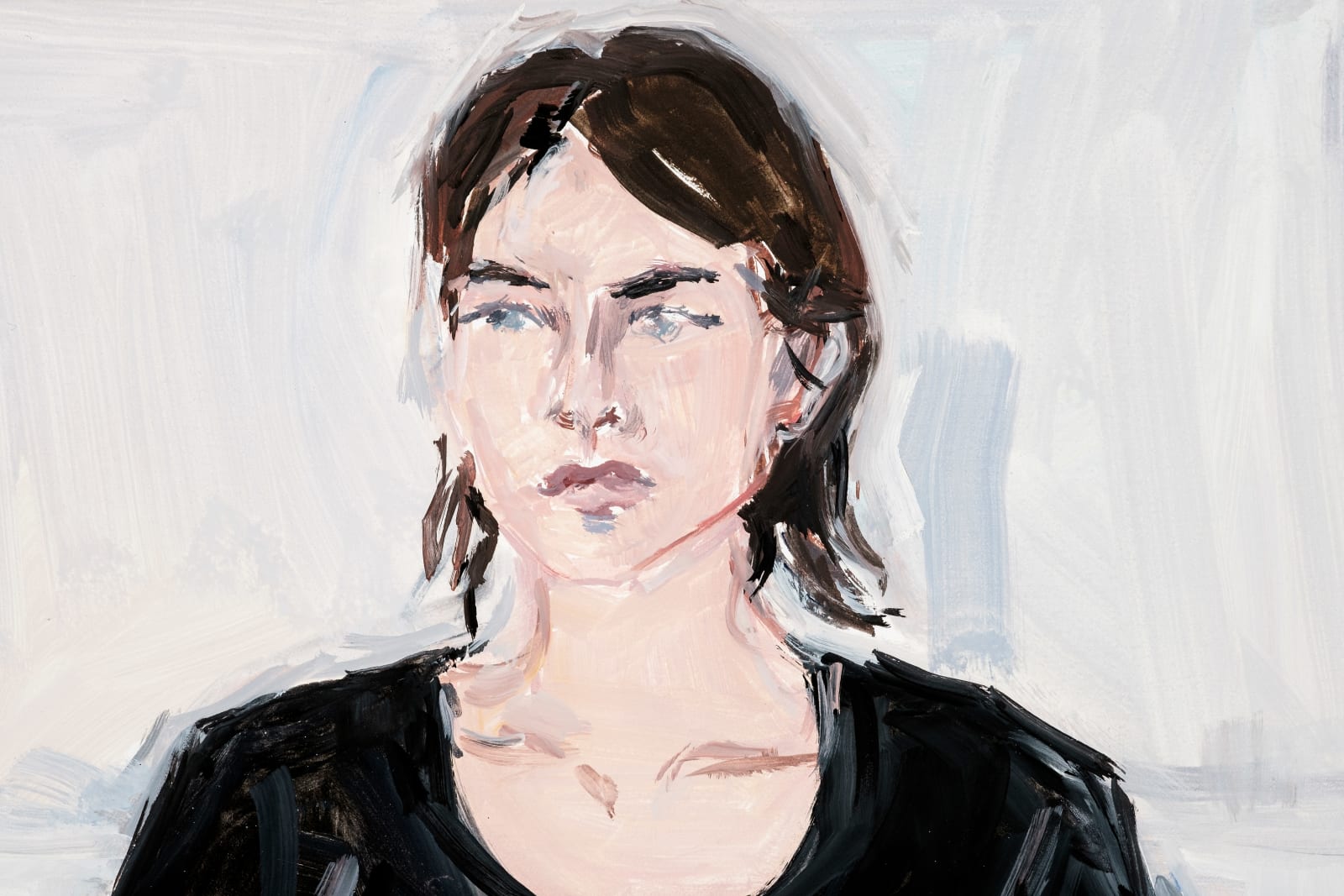 Jean-Philippe Delhomme, Shelim in black tee, 2021