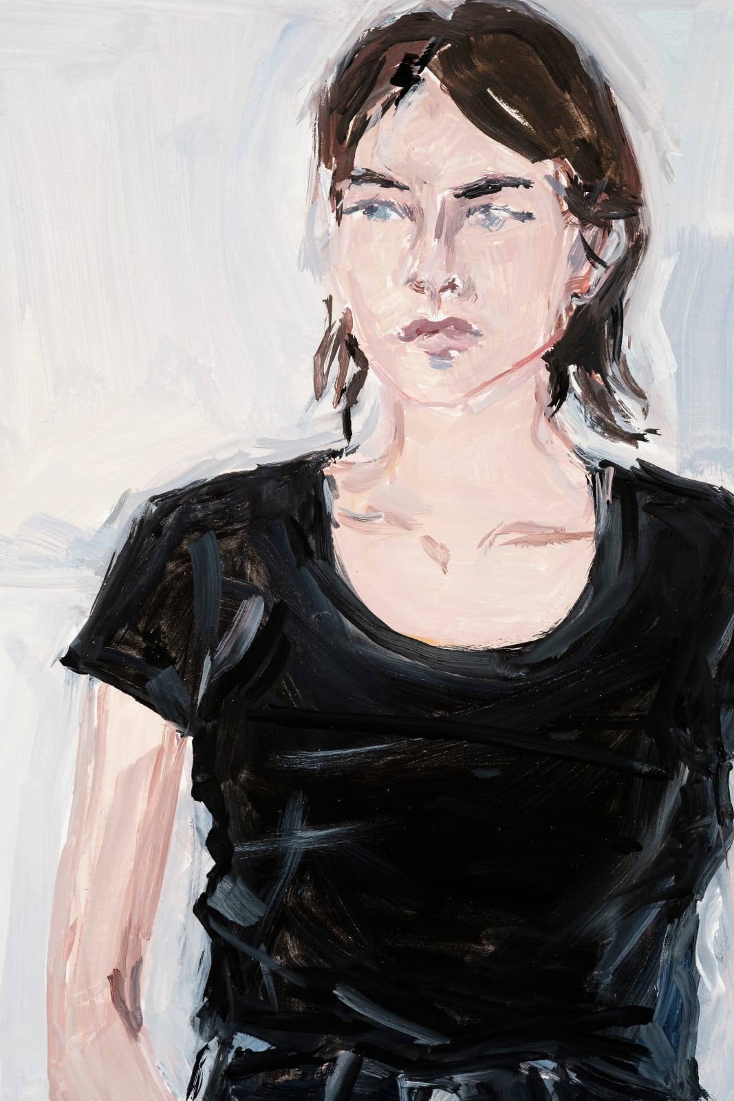 Jean-Philippe Delhomme, Shelim in black tee, 2021