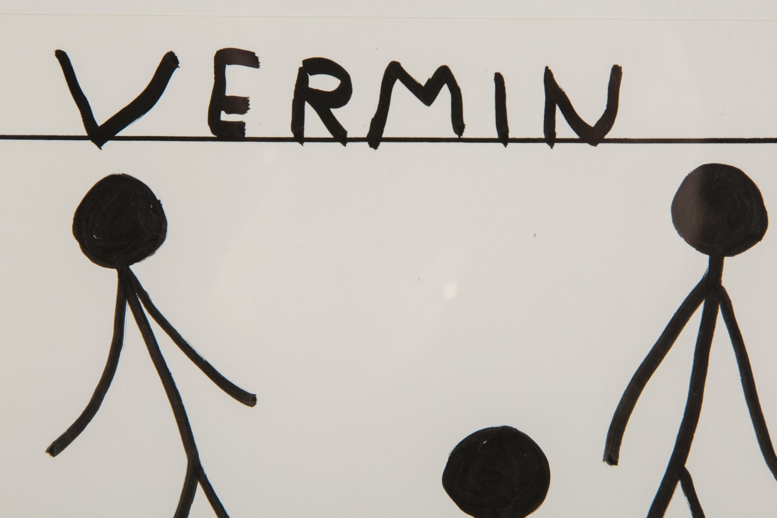 David Shrigley, Untitled (Vermin), 2013