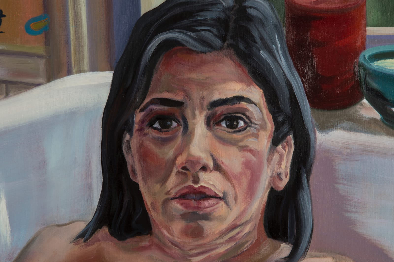 Patty Horing, Master bath, 2015