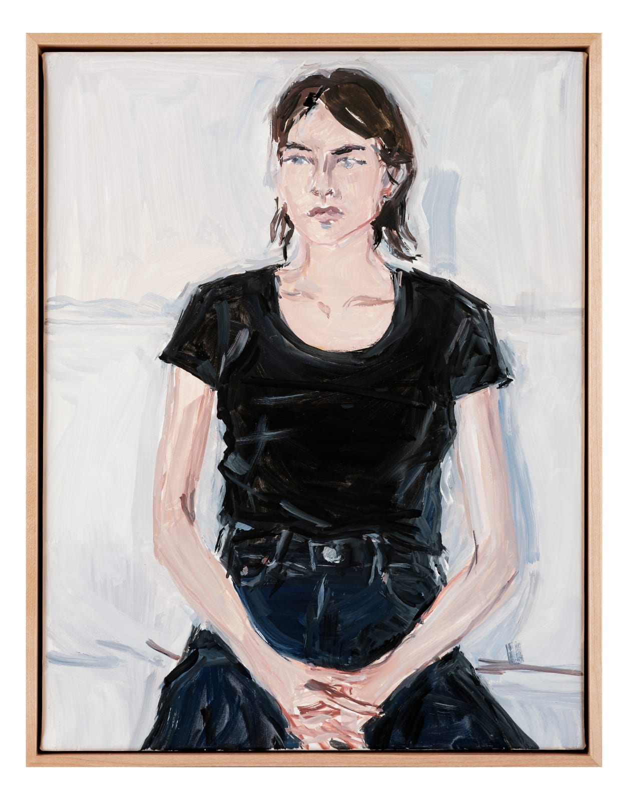 Jean-Philippe Delhomme, Shelim in black tee, 2021