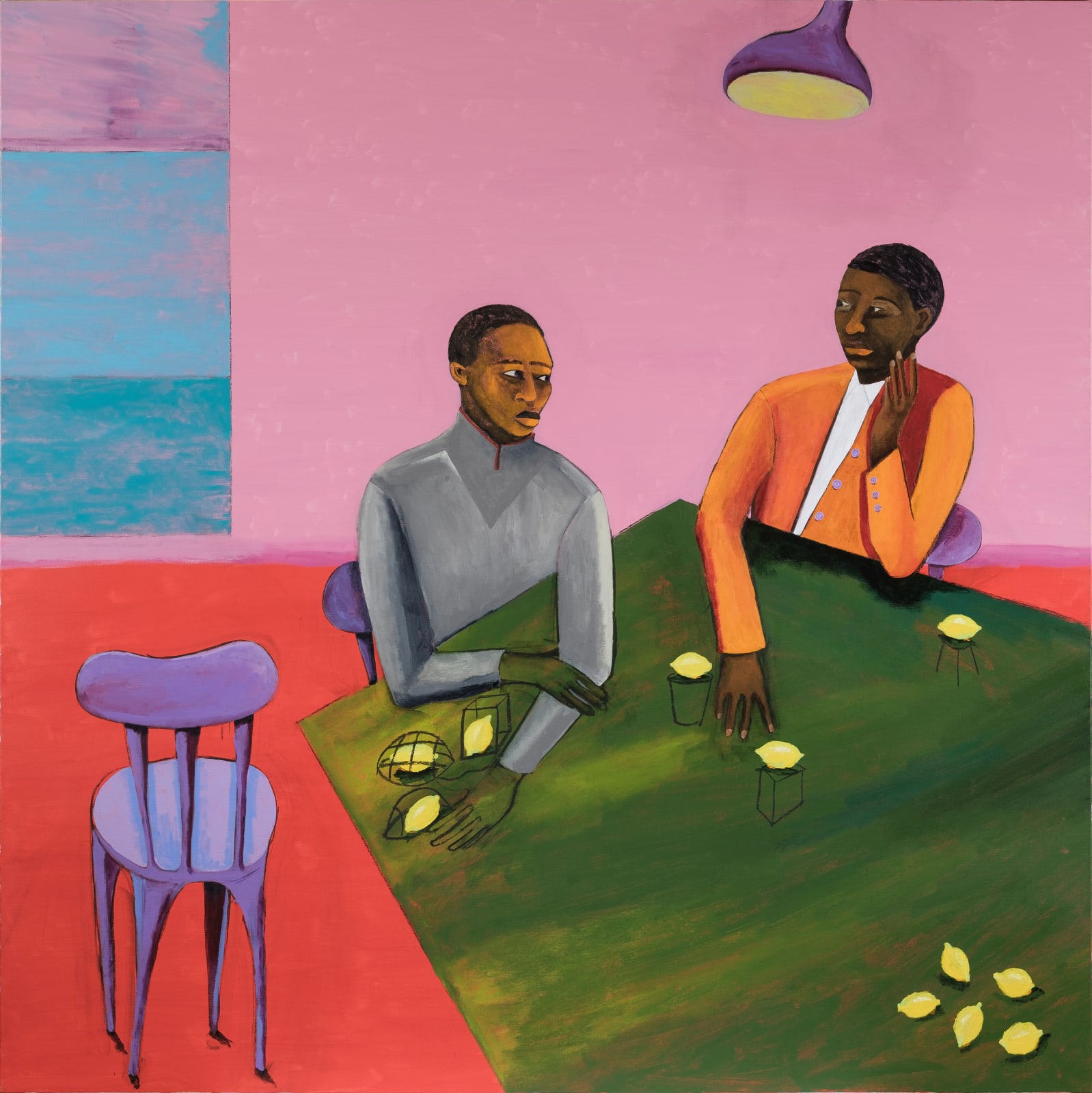 Lubaina Himid, Bitter Battles, 2023