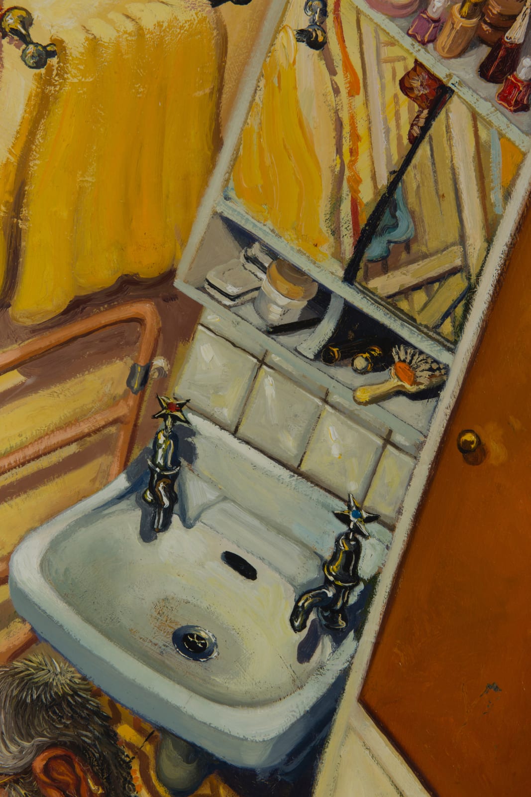 Anthony Green, The yellow bathroom, mole end, 1994