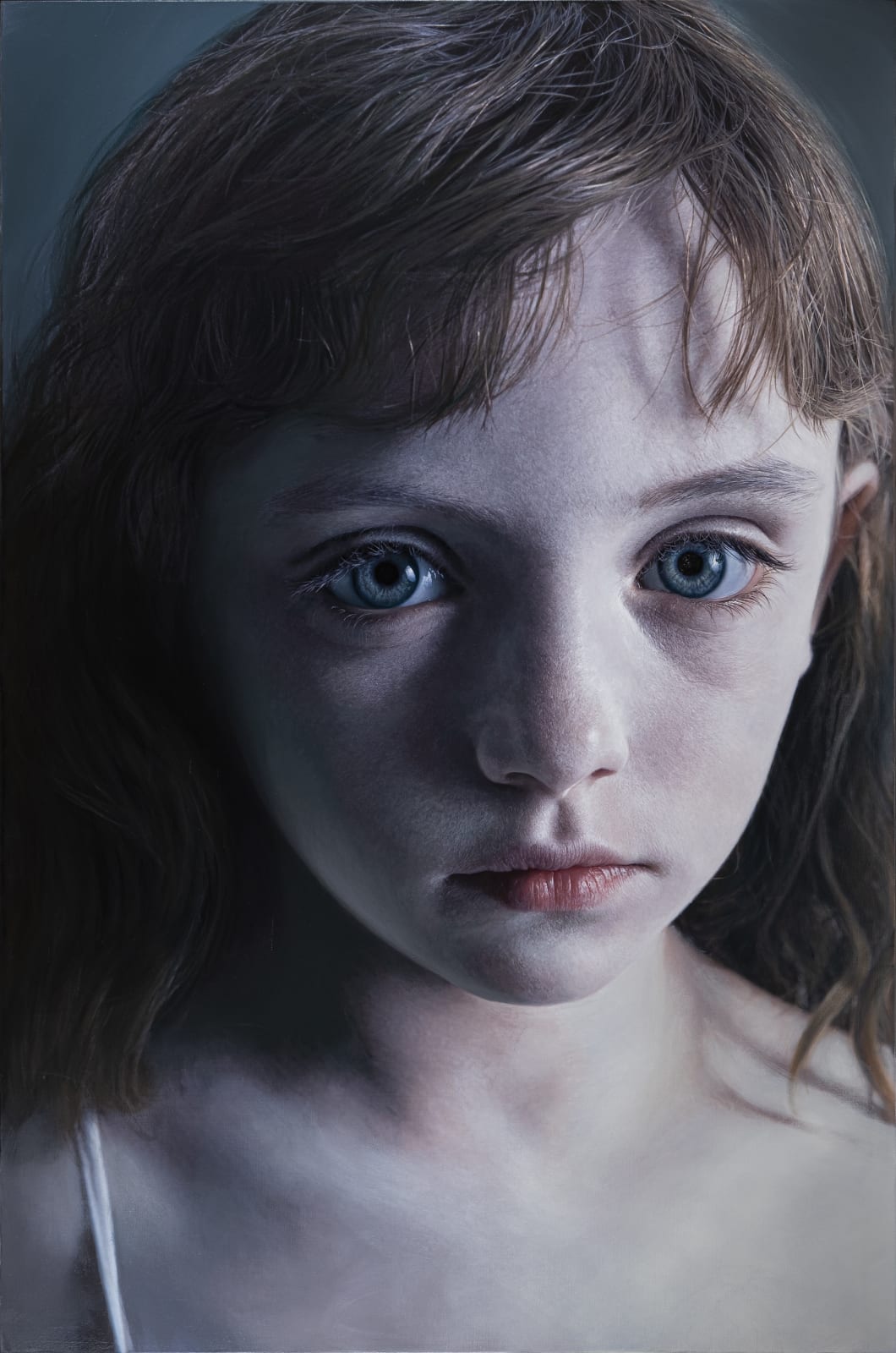 Gottfried Helnwein, Head of a Child 15 (Molly), 2012 | Fundacion AMMA