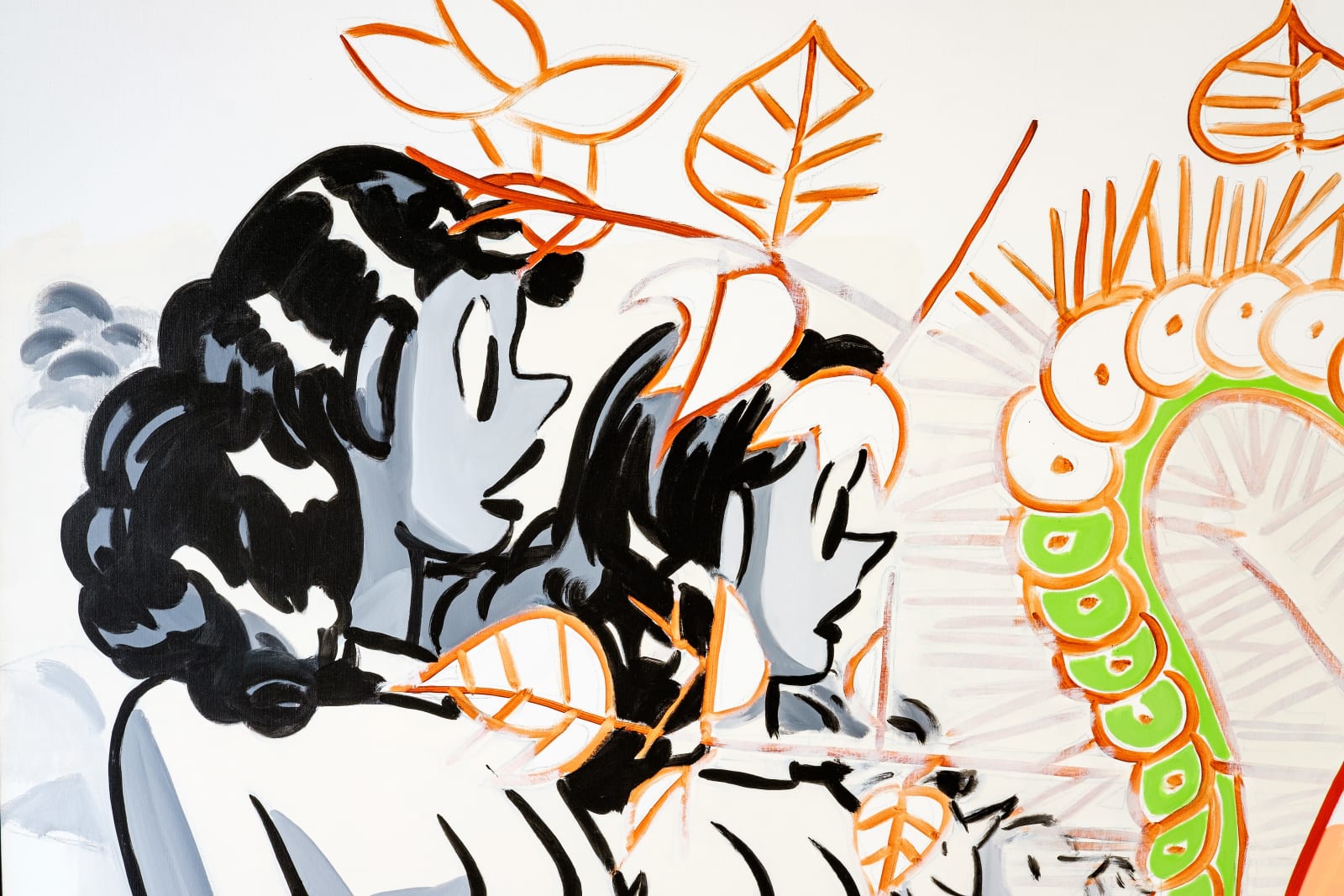 David Salle, Tree of Life #15, 2021