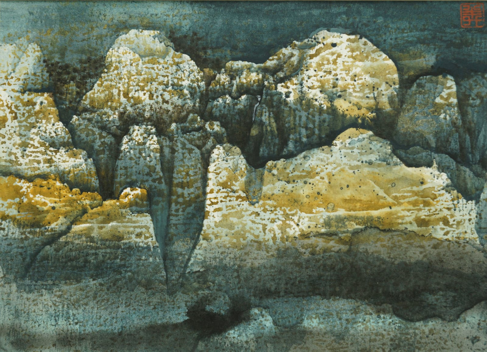 Wang Mansheng, Late Autumn 深秋, 2009