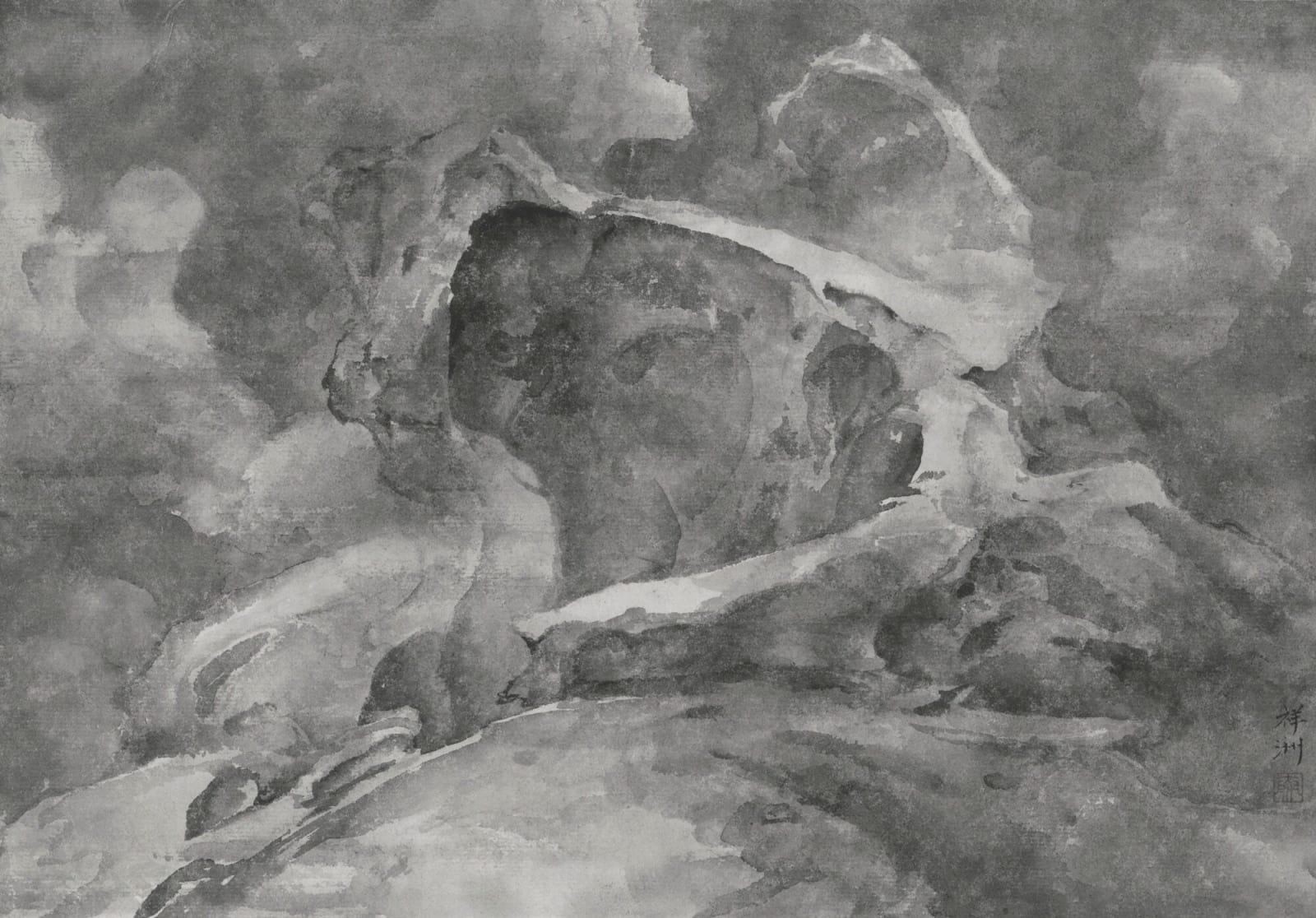 Tai Xiangzhou, Celestial Tales No.35: Heavenly Steps 天象之三十五:天台翕然, 2016