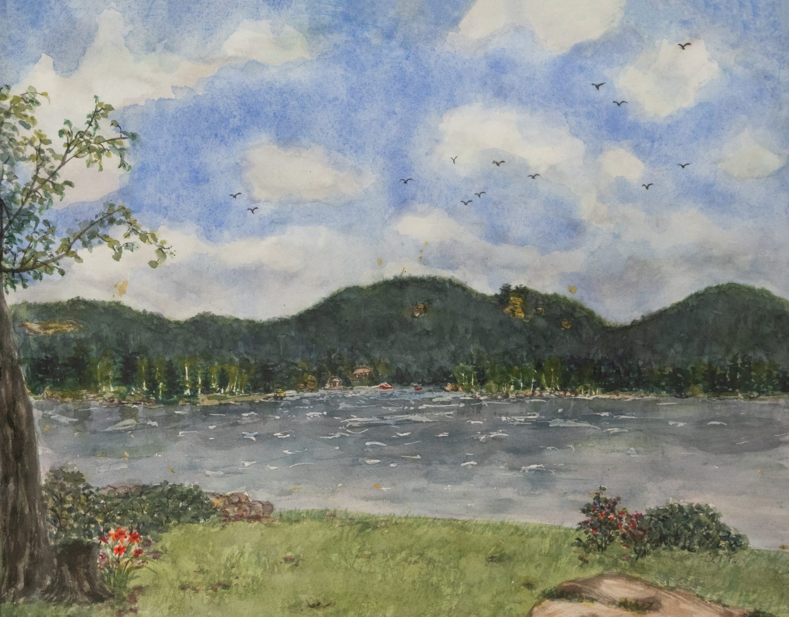 Constance Fong, Leisure Moment 湖上闲情