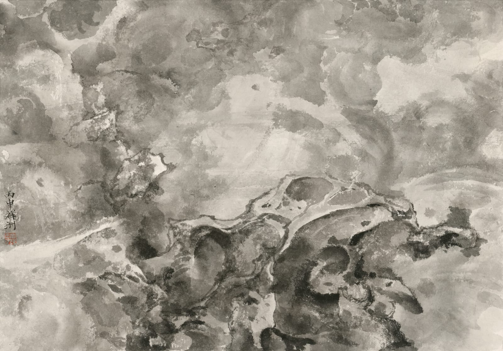 Tai Xiangzhou, Celestial Tales — The Opening of Cloud and Mountain 云山开辟, 2016