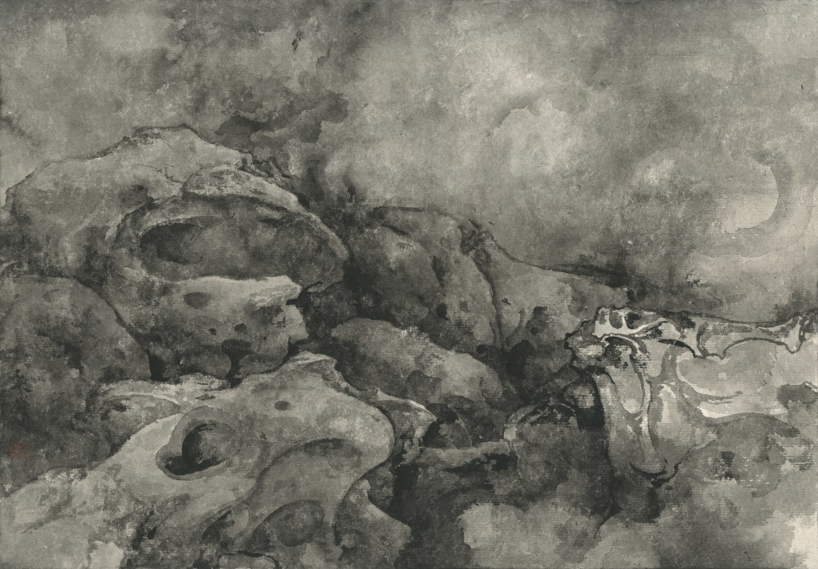 Tai Xiangzhou, Celestial Tales — A Crouching Dragon Born of Clouds 天象 — 云生卧龙, 2015