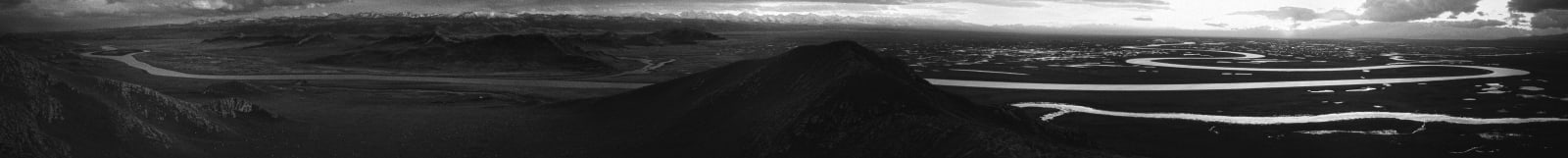 Michael Cherney, Map of Mountains and Seas 山海圖 #20 42°45'50"N 84°25'24"E 225°, 2017