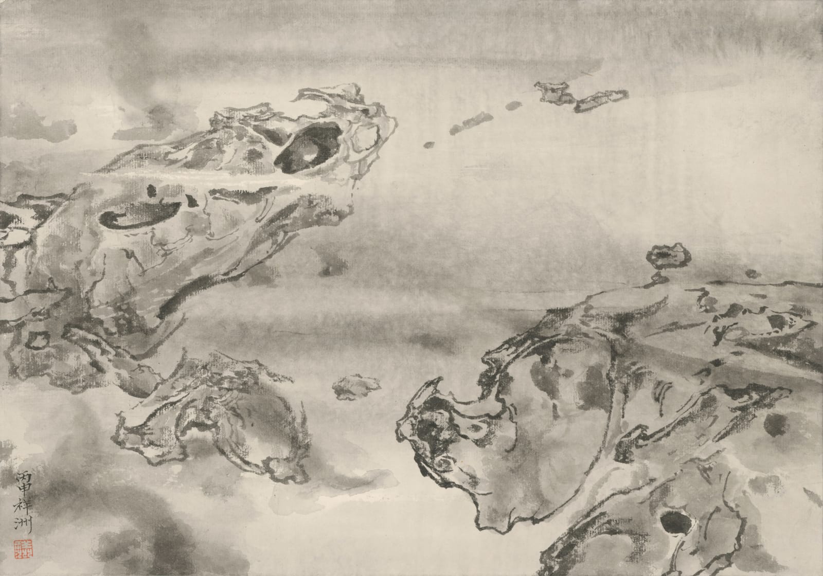 Tai Xiangzhou, Celestial Tales — Sacred Traces among the Cliffs 天象— 岩阿灵迹, 2016