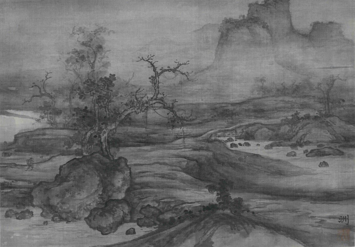 Tai Xiangzhou, Spring Scene 春日小景, 2023