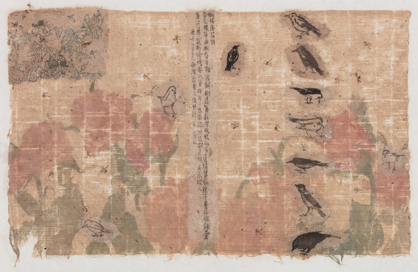 Luo Min, Flower and Bird Atlas No.7, 2023