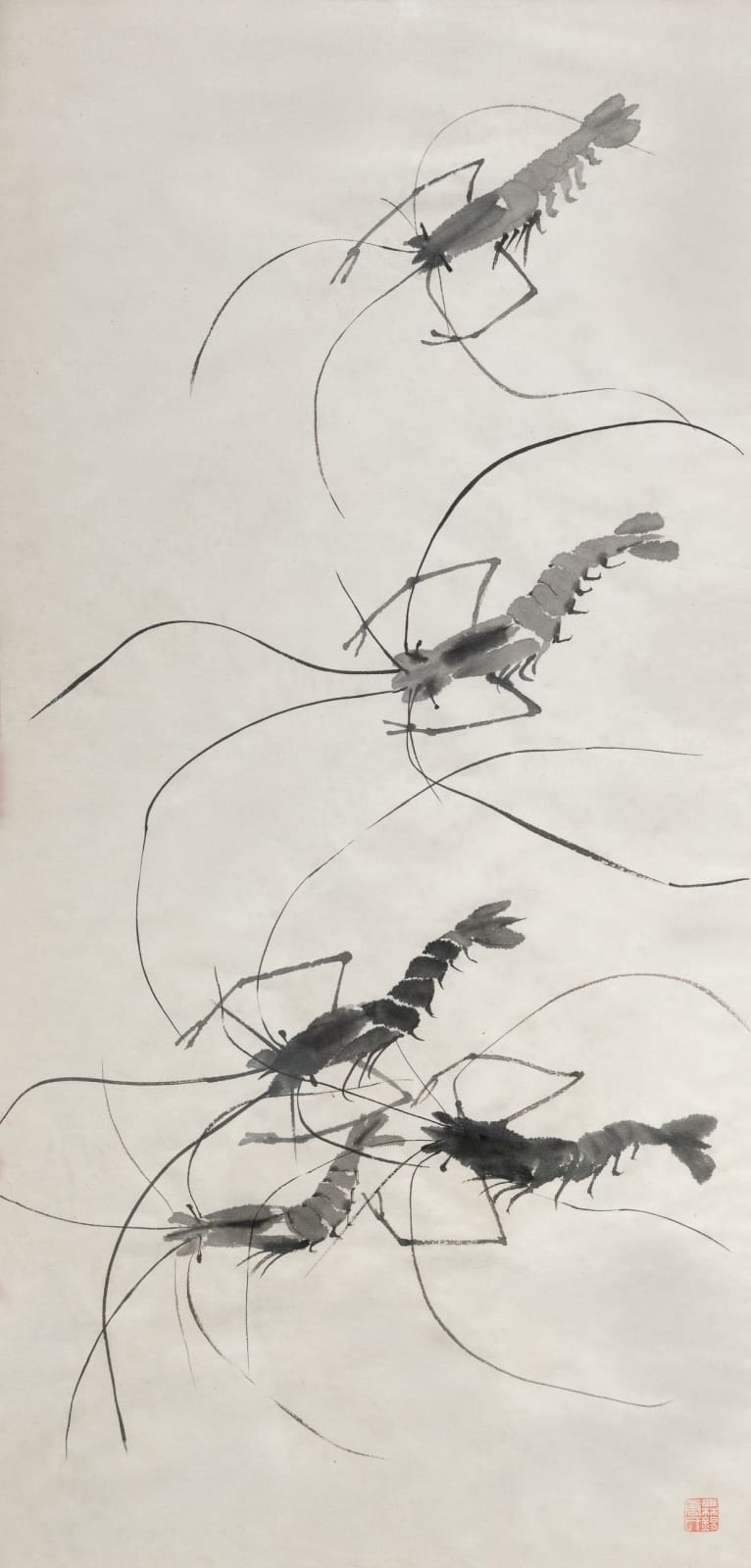 Constance Fong, Five Shrimps 五只虾