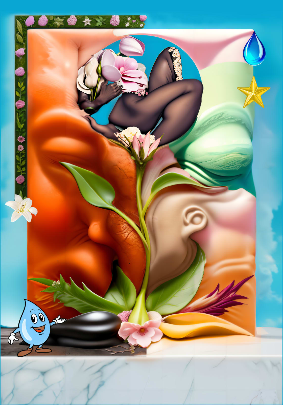 Kévin Bray, they are face to face, 2023