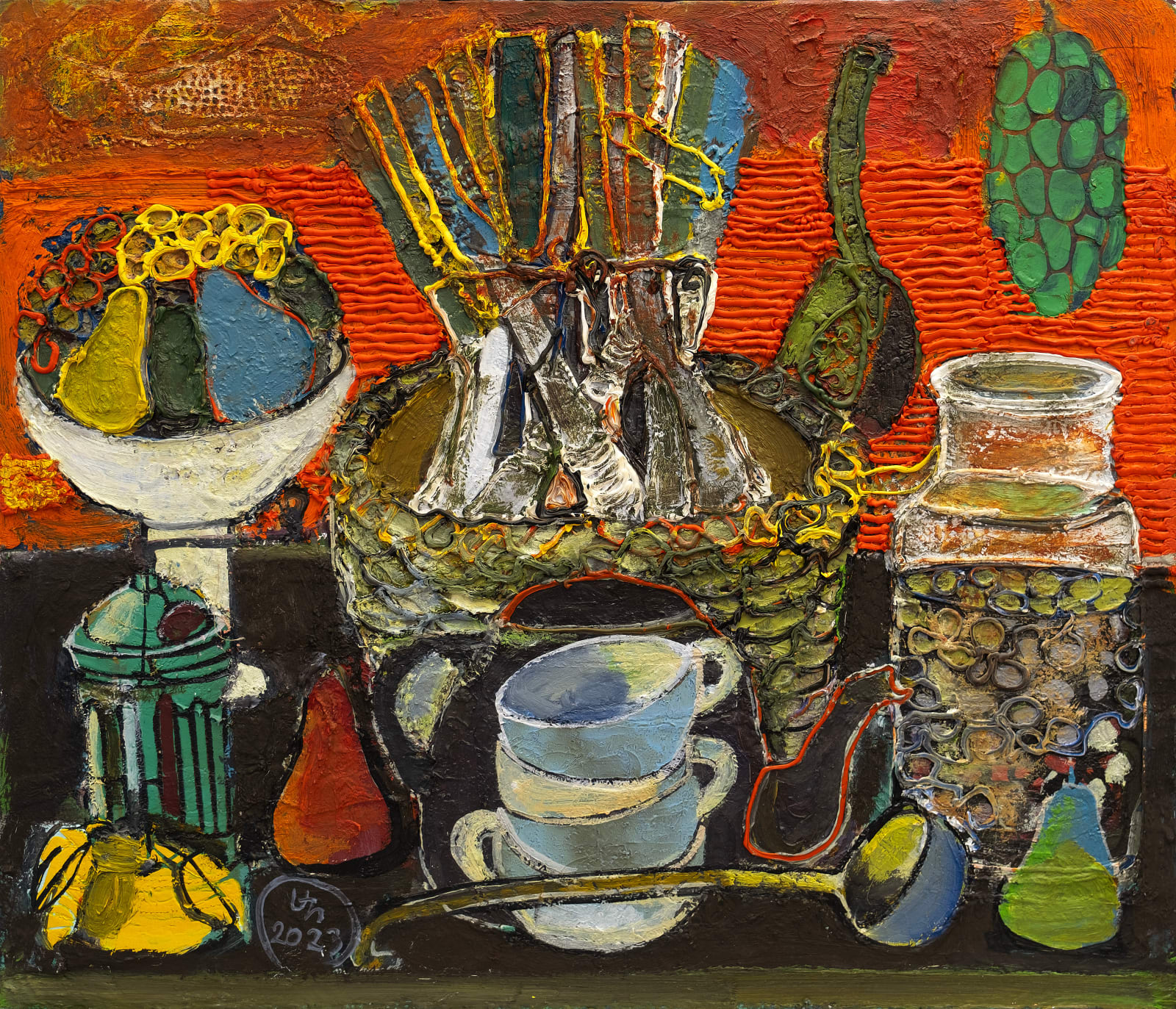 Sarkis Hamalbashian, Natürmort / Still Life, 2022
