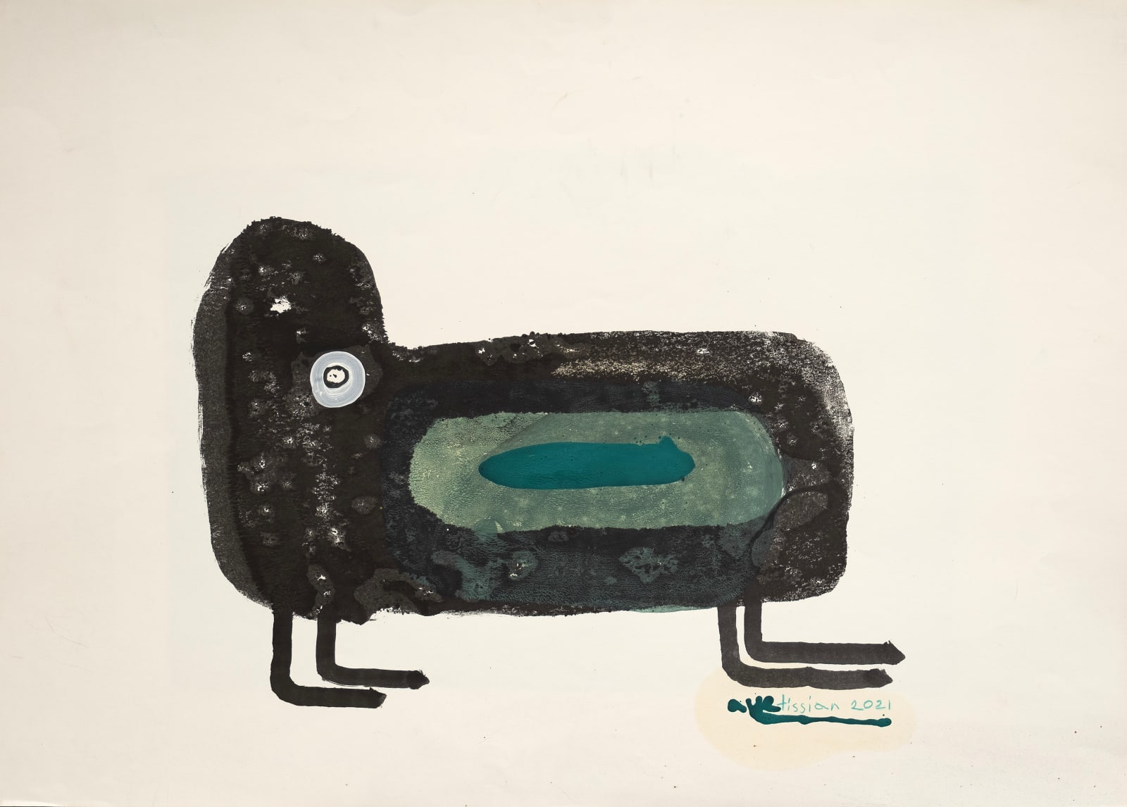 Gayane Avetissian, “Etno” serisi N1 / “Ethno” series N1, 2021