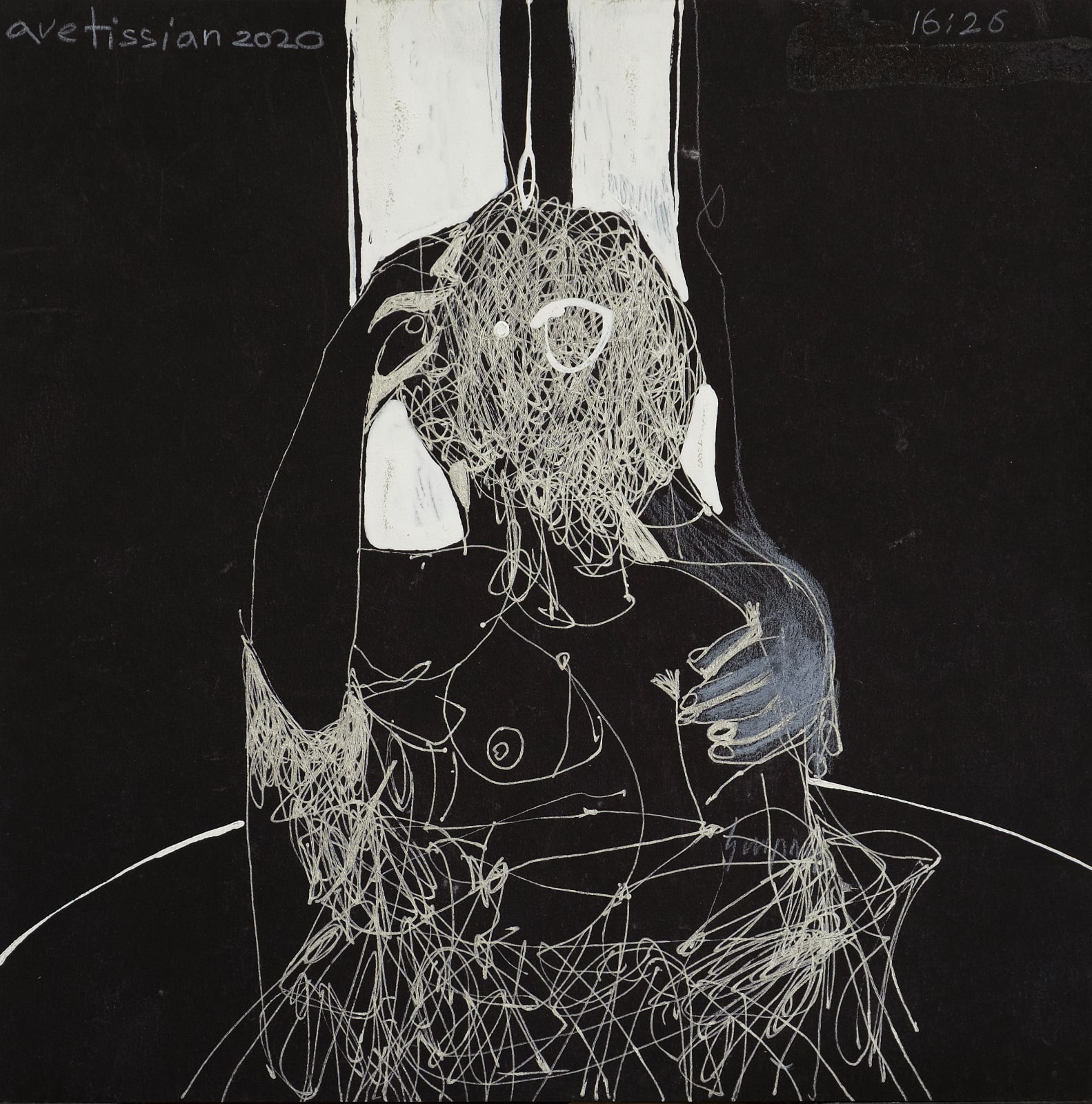 Gayane Avetissian, “Kara Tahta” serisi N3 / “Blackboard” series N3, 2020