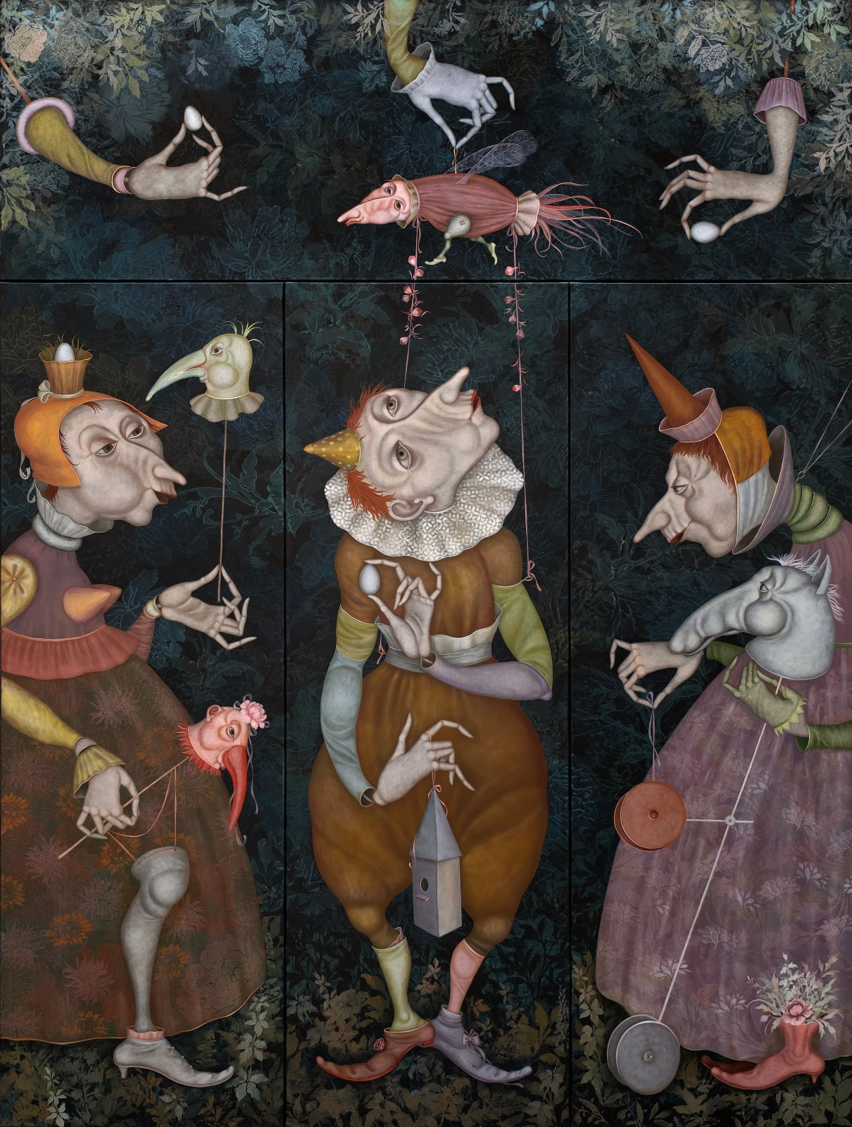 Evgenia Saré, Kuklalar / Marionnettes (Puppets), 2023