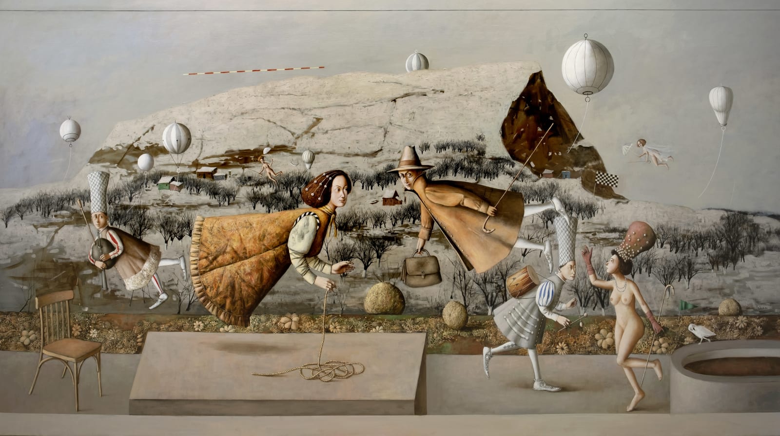 Vahram Davtian, Perde / The Curtain, 2021
