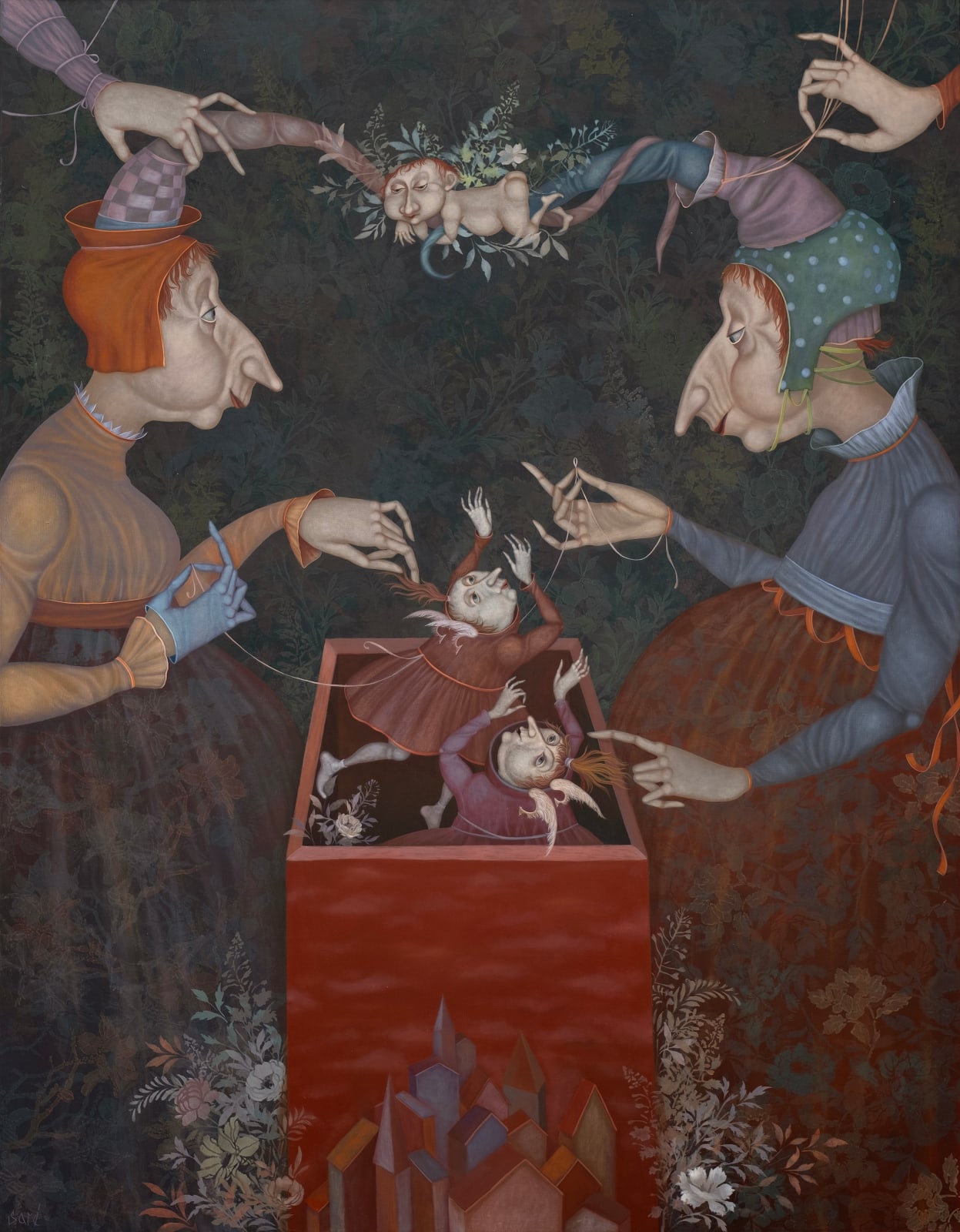 Evgenia Saré, Gece / Nuit (Night), 2023