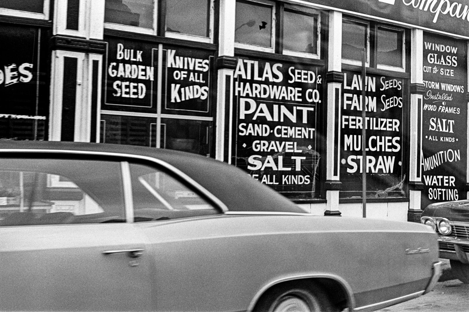 Clark Winter, Atlas Seed, Mount Liberty, Ohio, 1972.