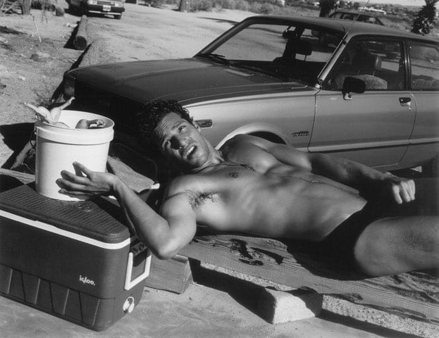 Bruce Weber, Dave at 29 Palms Parking Lot, California, 1986.