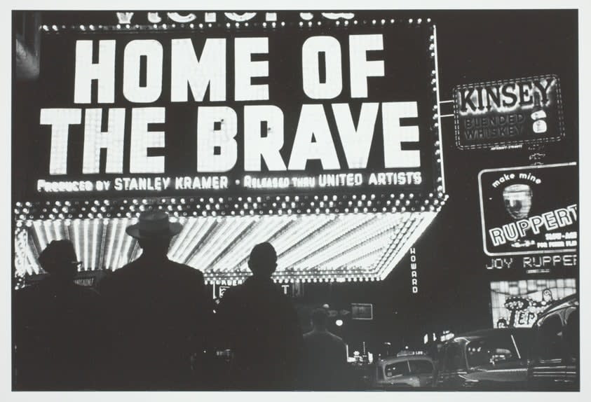 Louis Faurer, Times Square USA, (Home of the Brave), 1950.