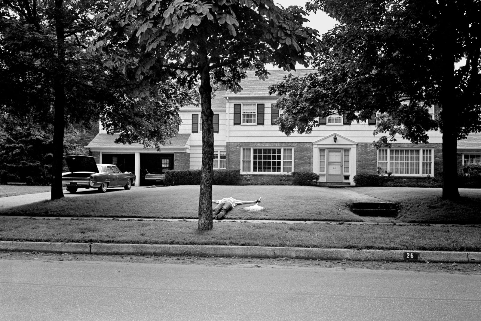 Clark Winter, Gardener, Garden City, New York City, 1971.