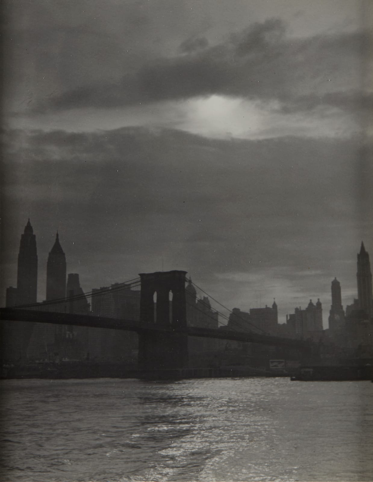 Dorothy Norman, New York from boat to New Bedford, 1932.