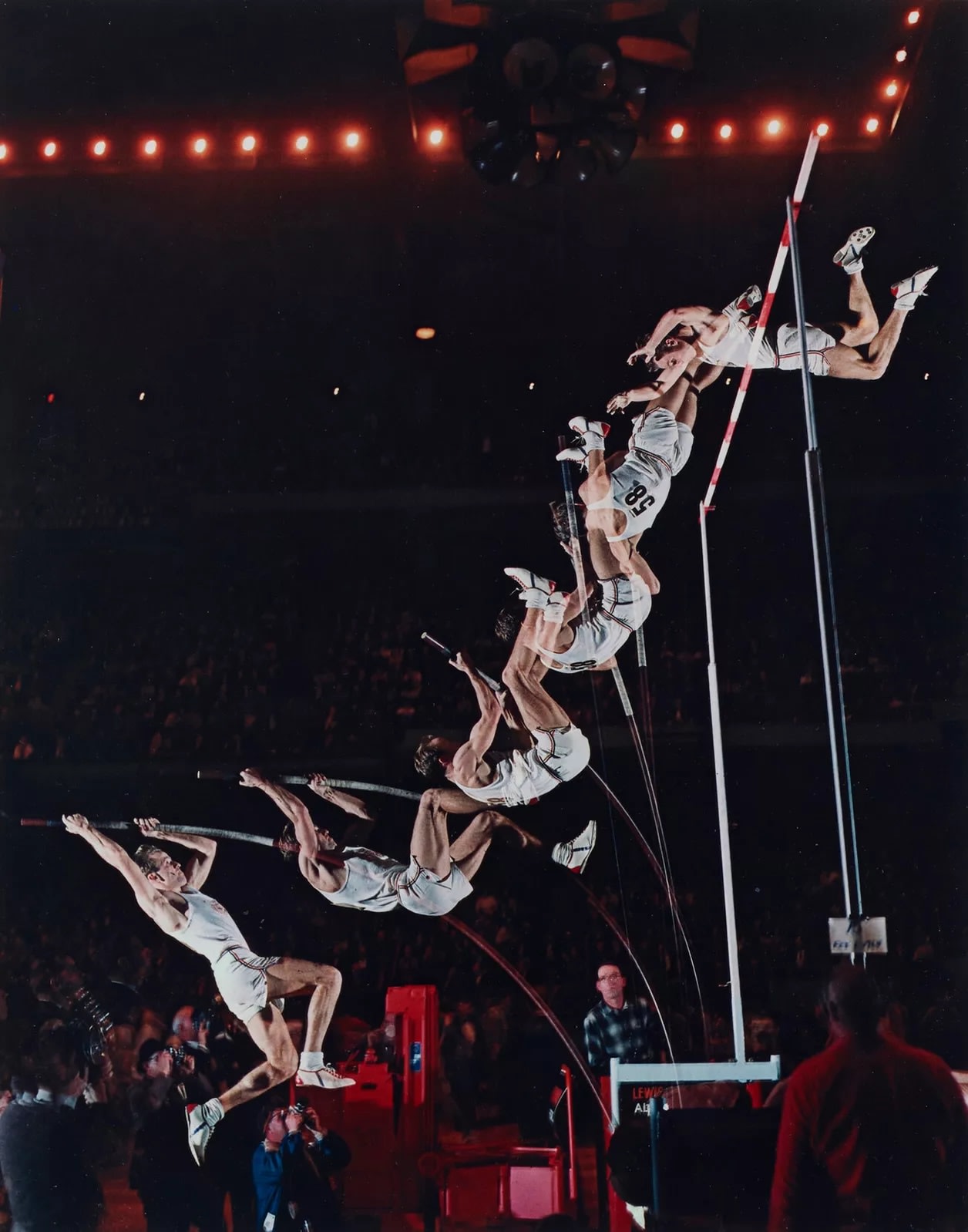 Harold Edgerton, Pole vaulter, David Tork , 1964.