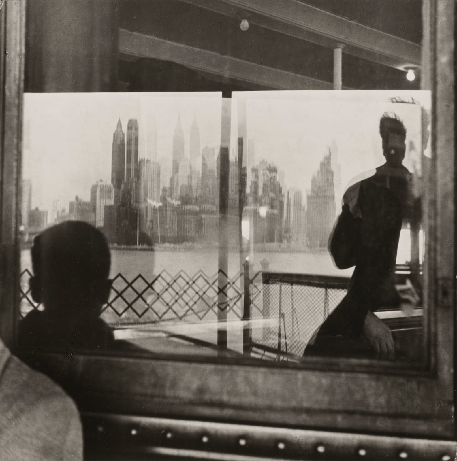 Louis Faurer, Staten Island Ferry, New York, 1946.