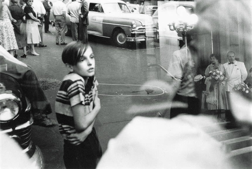 Louis Faurer, Accident, New York City, 1952.