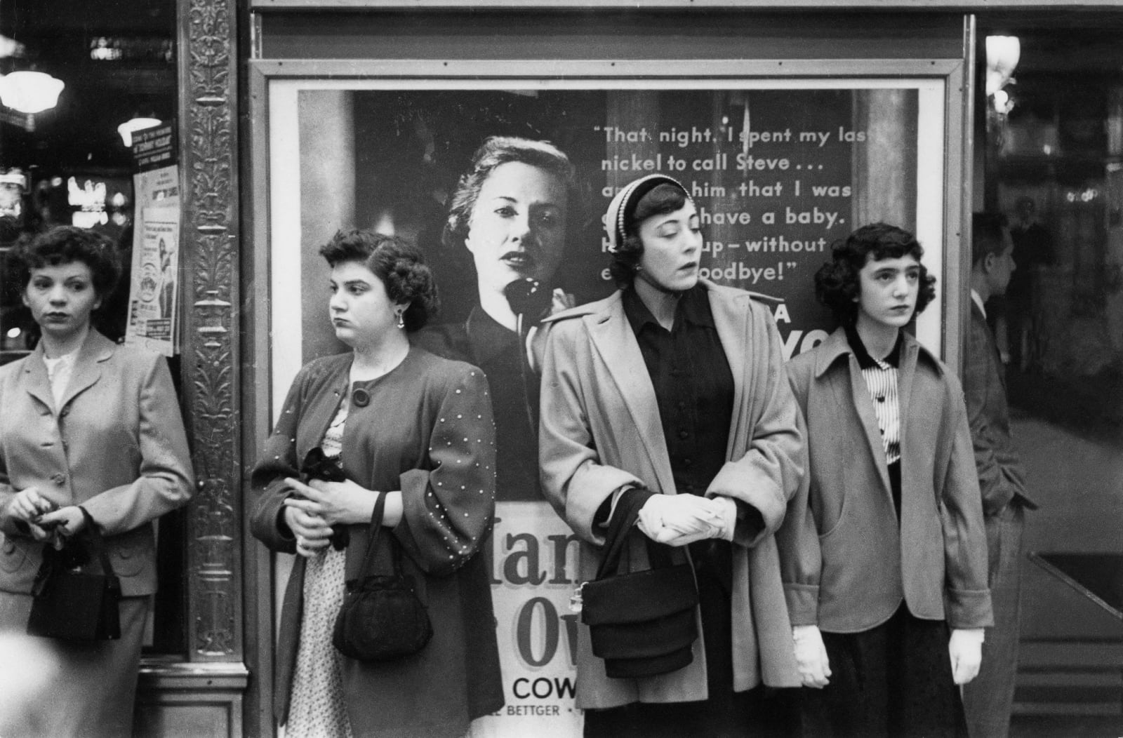 Louis Faurer, New York City, NY, 1949.