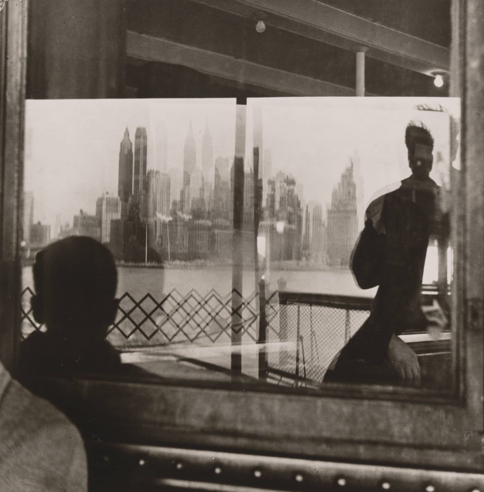 Louis Faurer, Staten Island Ferry, New York, 1946.