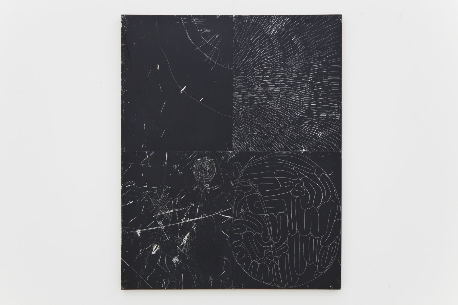 Frederico Filippi, Se uma lâmina corta um olho, uma selva azul escorre dele #2, 2019