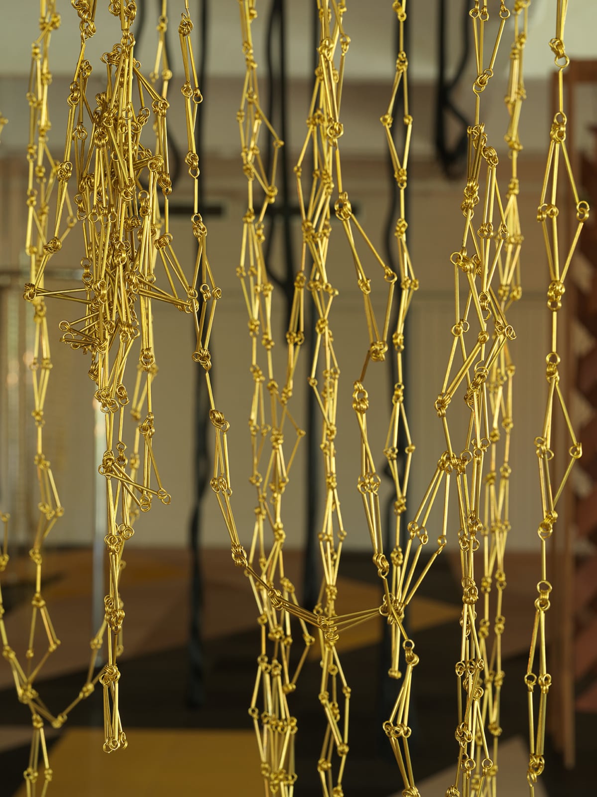 Leonor Antunes, discrepancias com X, #2, 2019