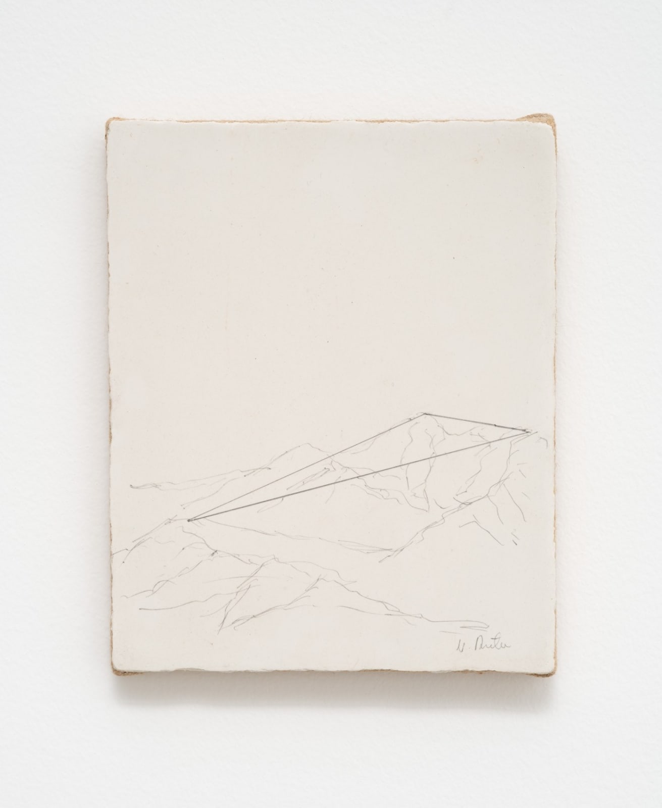Mario García Torres, The Stronger Relationships Between Communities in the Altos de la Sierra Guerrerence Form a Triangle II, n.d.
