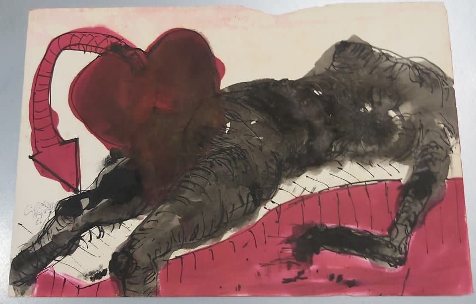 Cildo Meireles, Sem título, da série No Reino da Foda, 1965
