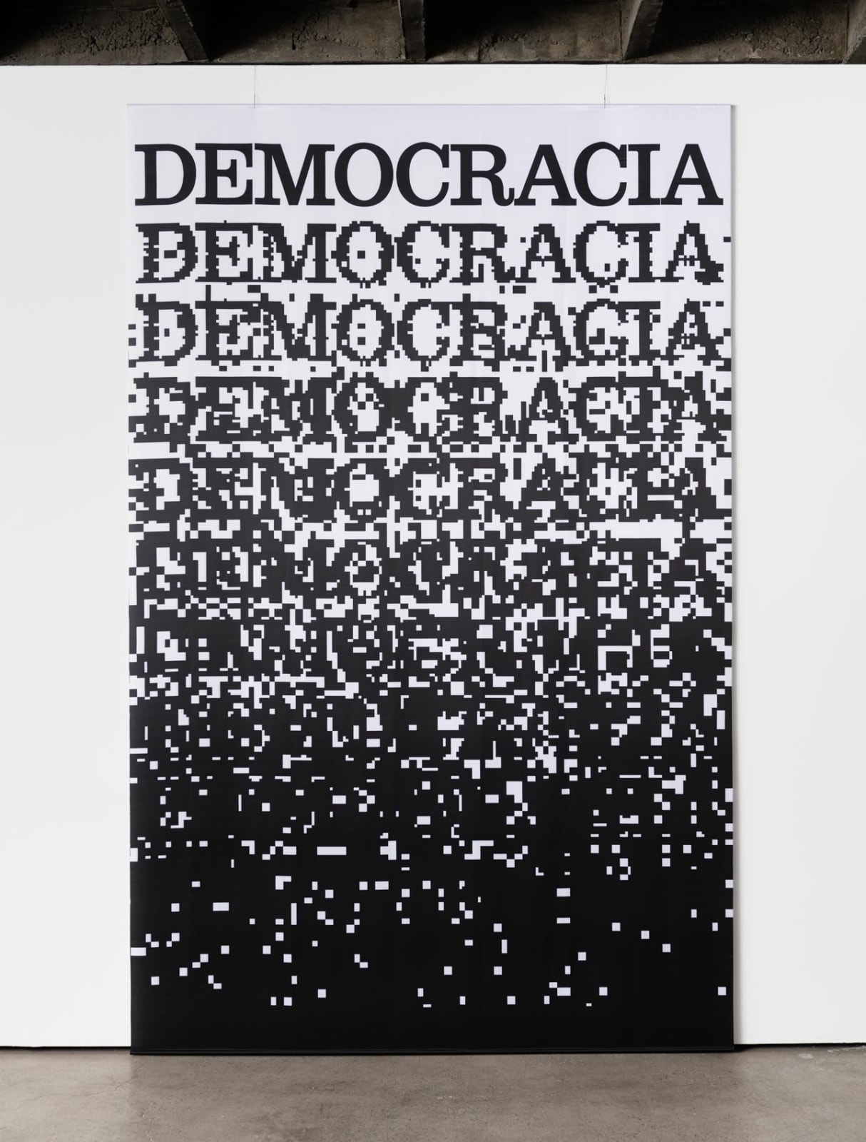 Antoni Muntadas, Democracia, 2017