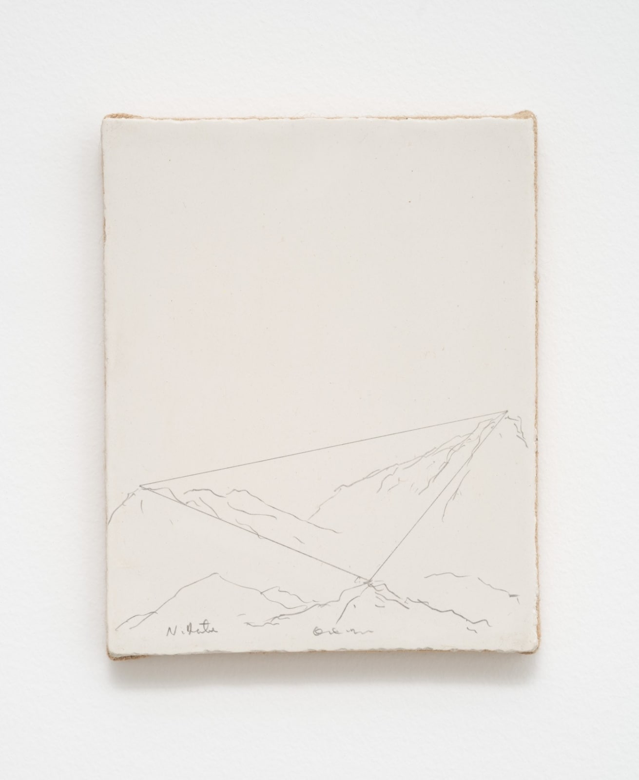 Mario García Torres, The Stronger Relationships Between Communities in the Altos de la Sierra Guerrerence Form a Triangle, n.d.