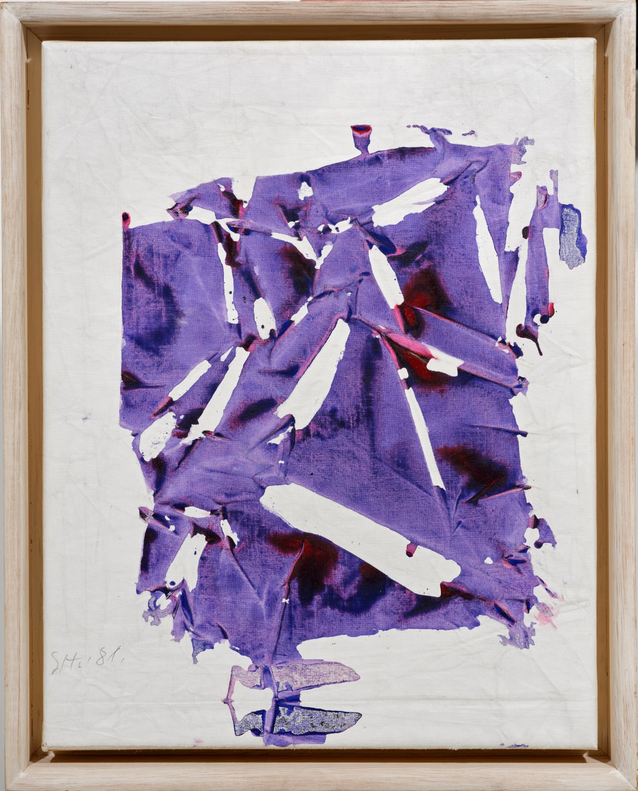 Simon Hantaï, Laissée, 1981