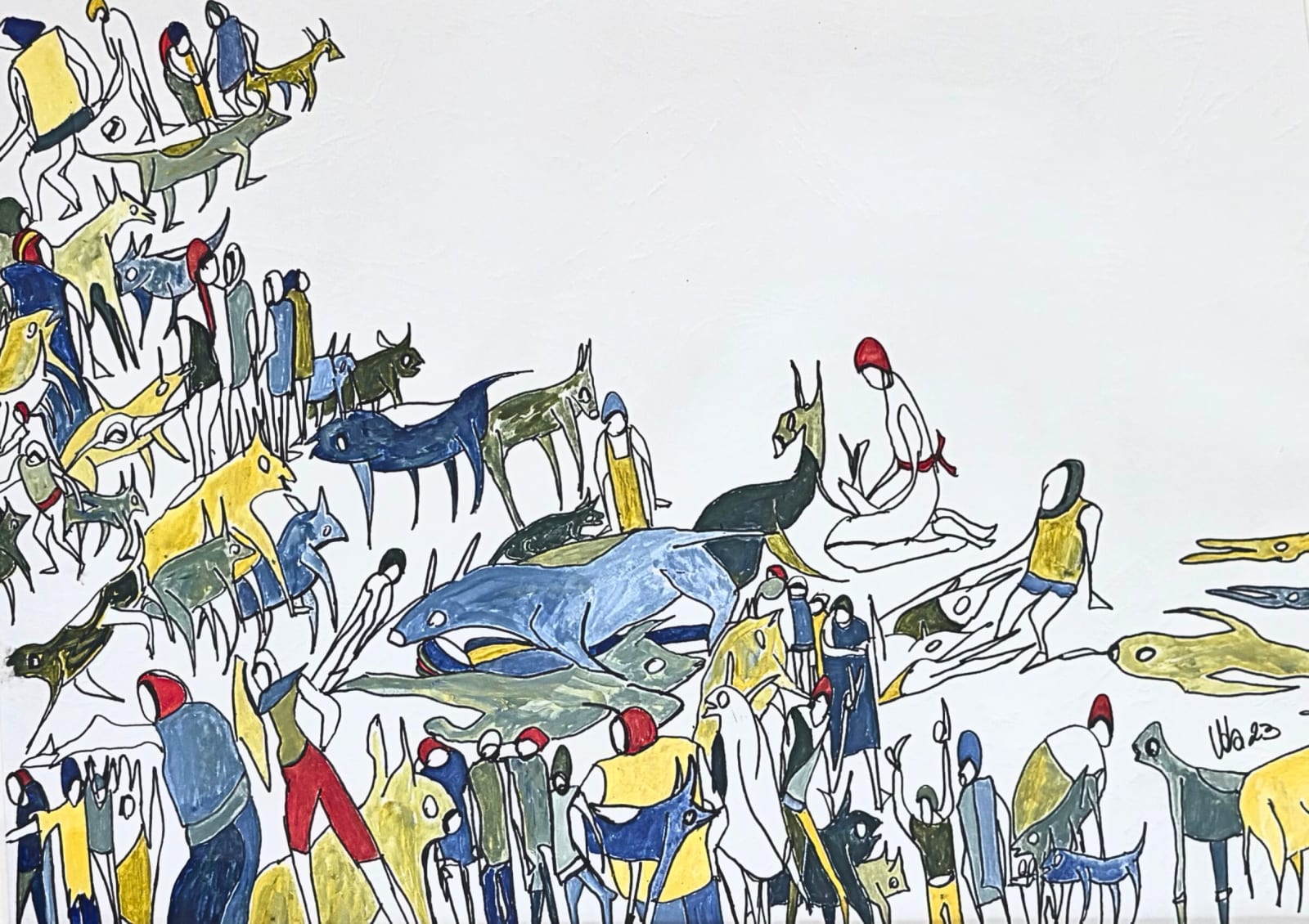 Daouda Niane Dit Uda, Meeting Nature | Recontre avec la Nature, 2023