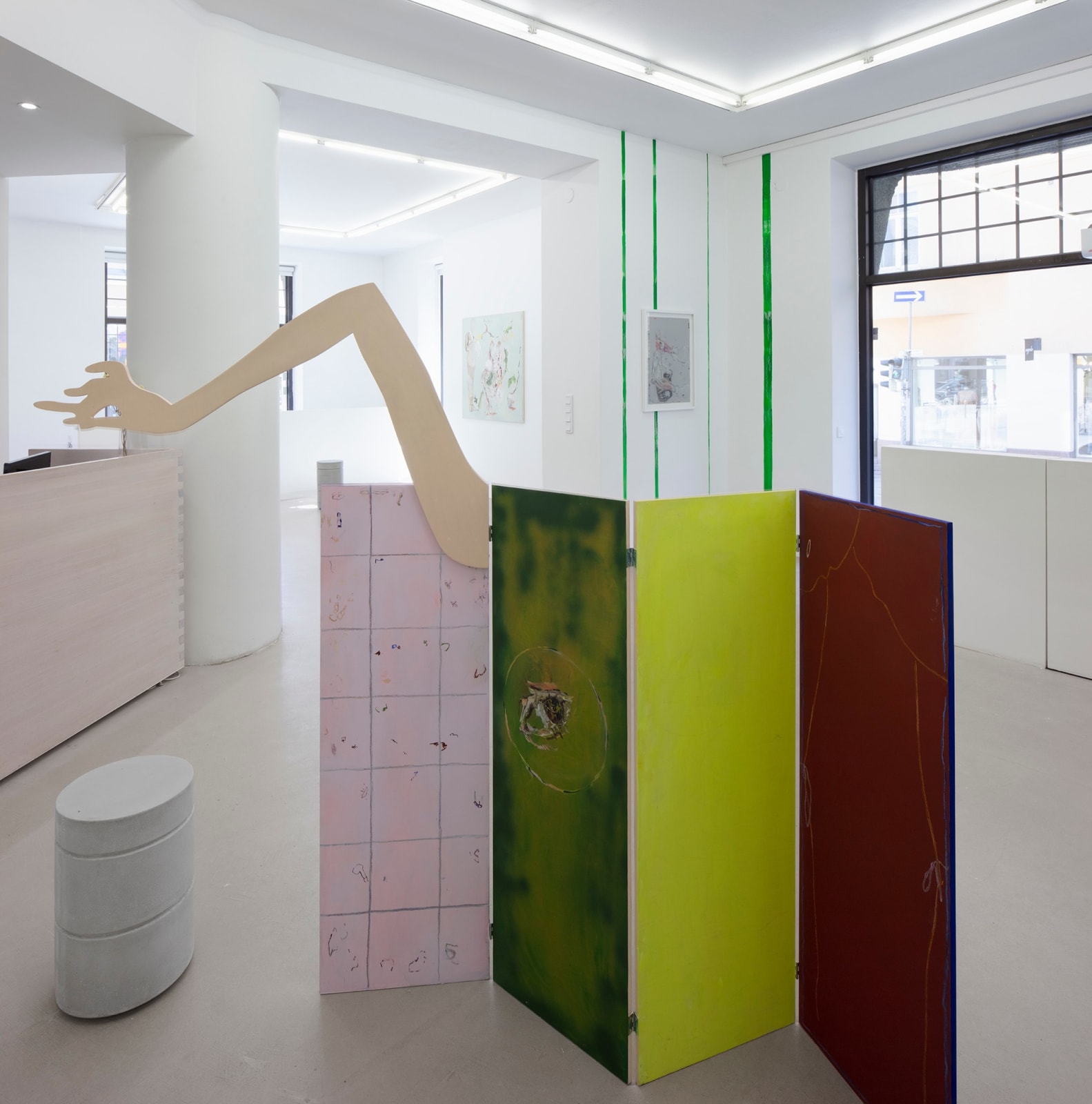 Anna Tuori, Sermi / Folding Screen, 2024