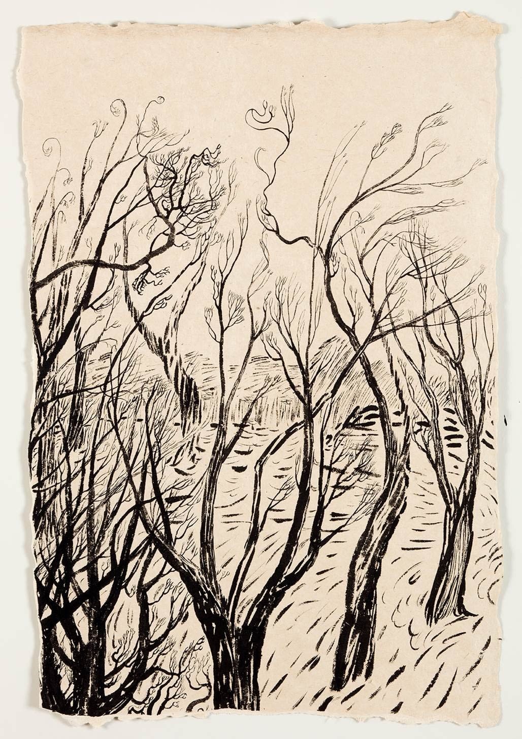 Elina Merenmies, Mozart puissa / Mozart bland träden / Mozart in the trees, 2017