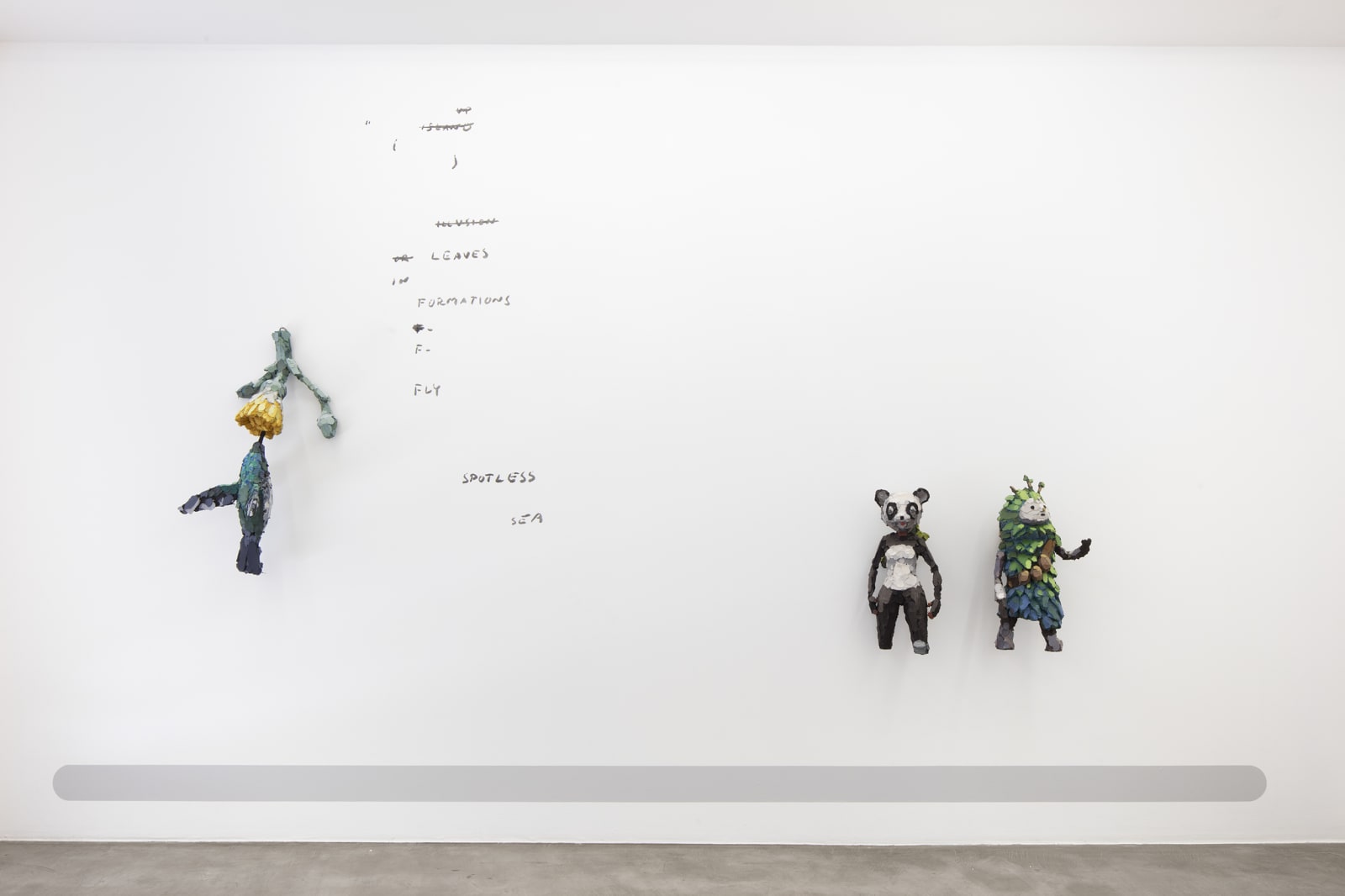 Vesa-Pekka Rannikko, Pollination (Firecrown and Cabbage tree), 2021