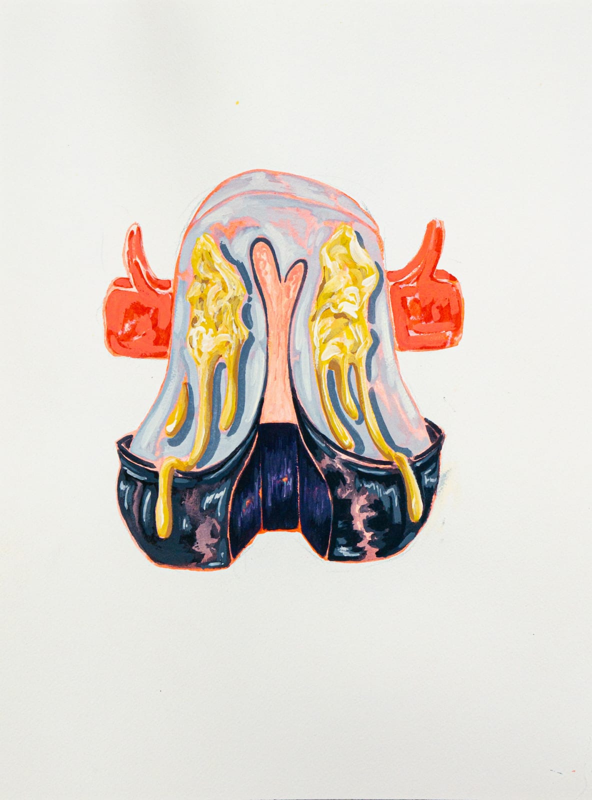 Agathe Brahami Ferron, Croquis préparatoire 3, 2022