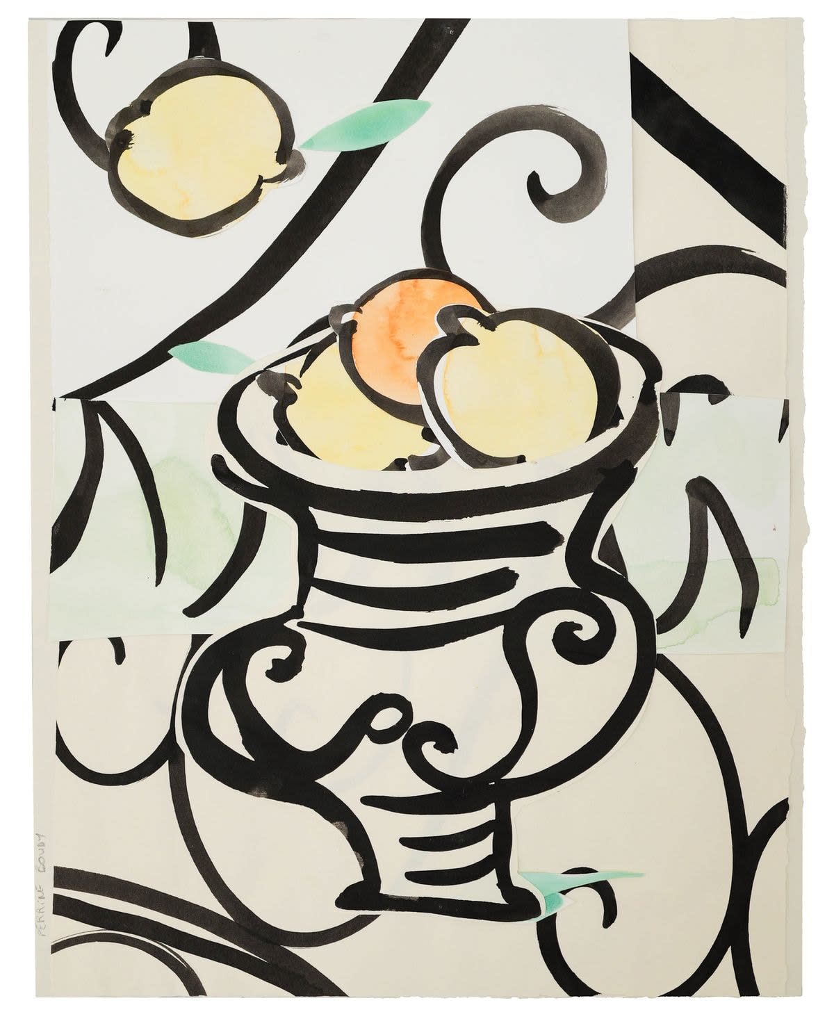 Perrine Boudy, Jardin antique - bouquet de fruit, 2023