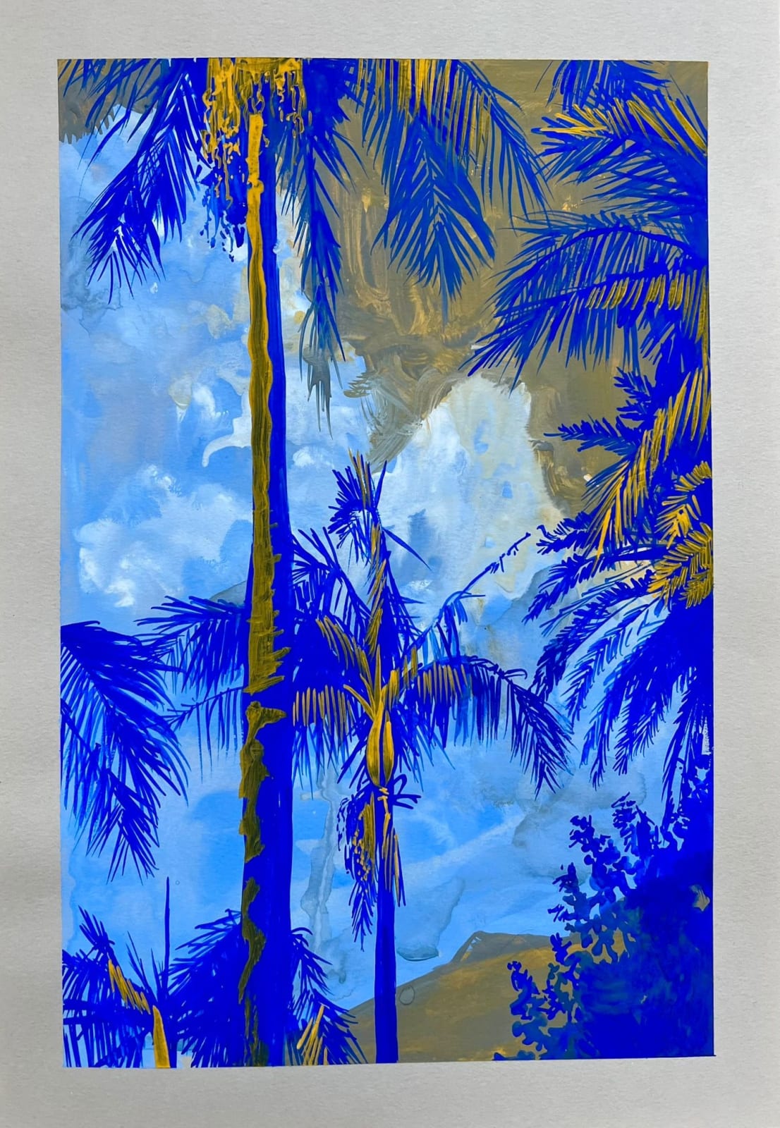 Hugo Caddous, Les Palmiers , 2023